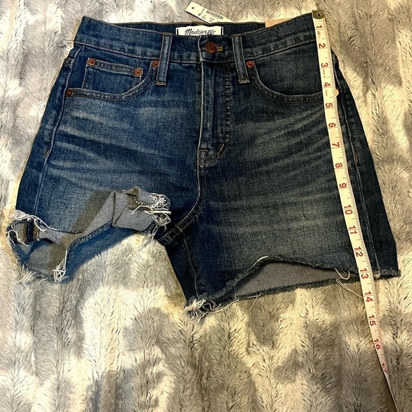 Madewell High-Rise Denim Shorts Size 23 - Picture 8 of 14